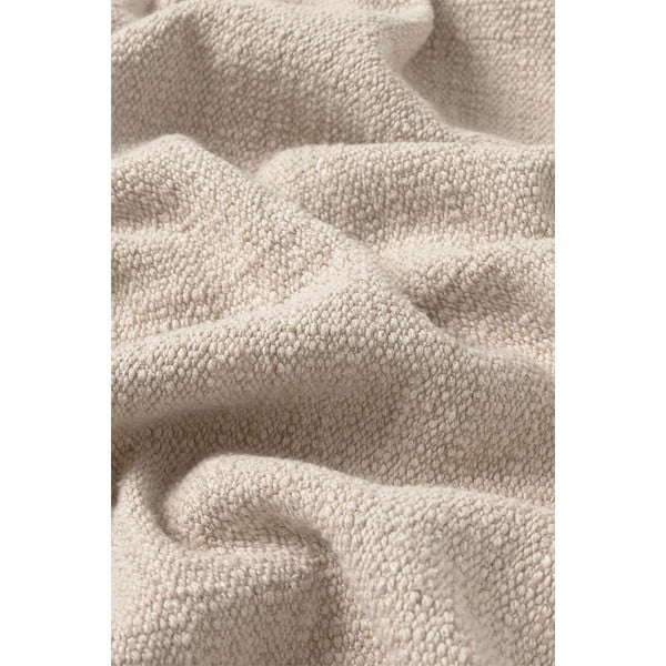 Krem pamučna deka 130x180 cm Handloom – Lorena Canals-image-3