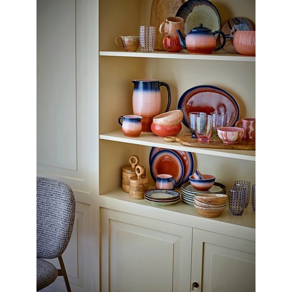 Plavi/narančasti keramički čajnik s cjedilom 890 ml Tatum – Bloomingville-image-2