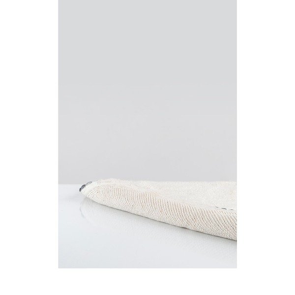 Kremasta pamučna prostirka za kupaonicu Irya Home Collection Ronan, ø 90 cm-image-2
