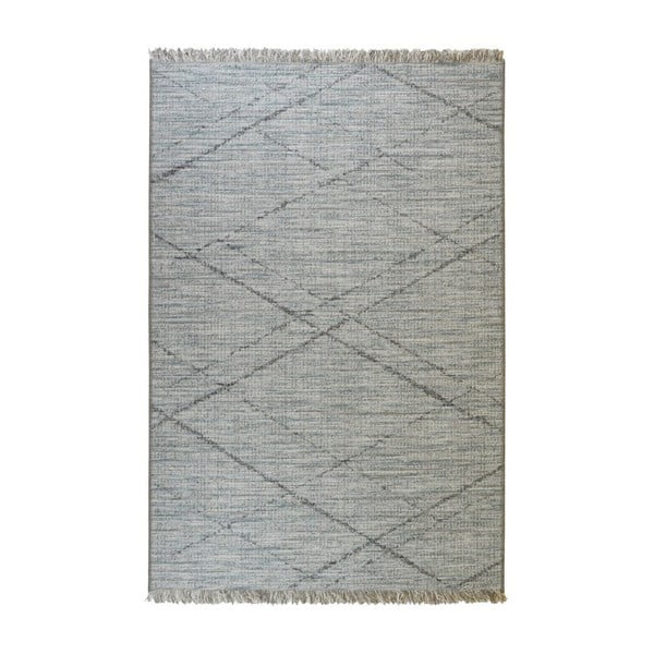 Plavo-sivi vanjski tepih Floorita Les Gipsy, 130 x 190 cm