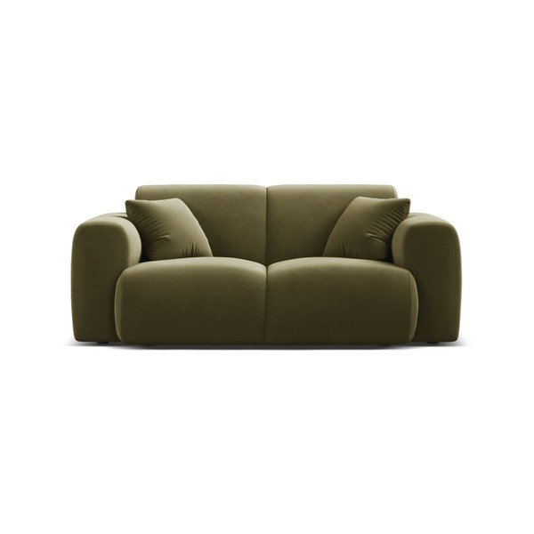 Kaki zelena baršunasti sofa 170 cm Molino – Micadoni -image-2