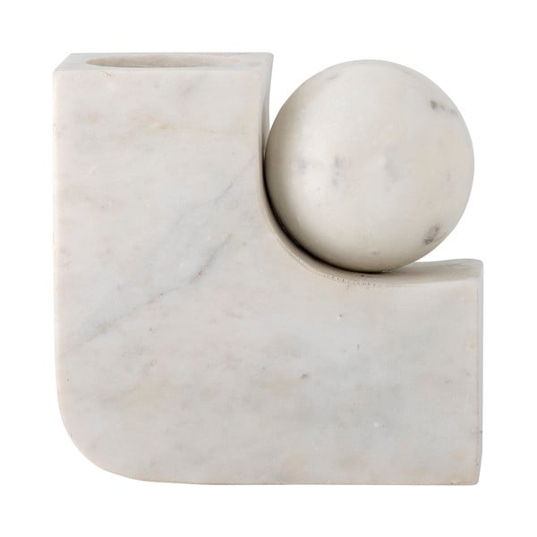 Bijela mramorna vaza Abbelin – Bloomingville-image-3