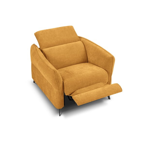 Žuta  fotelja Hubble – Windsor & Co Sofas-image-2