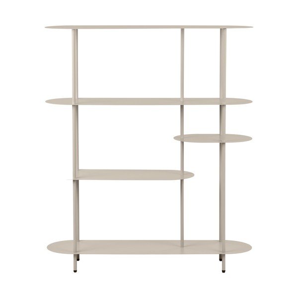 Bež metalni regal 118x139x31 cm Rieti – House Nordic