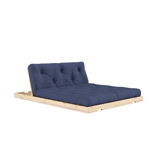 Tamno plava sklopiva sofa 145 cm Flip – Karup Design-image-4