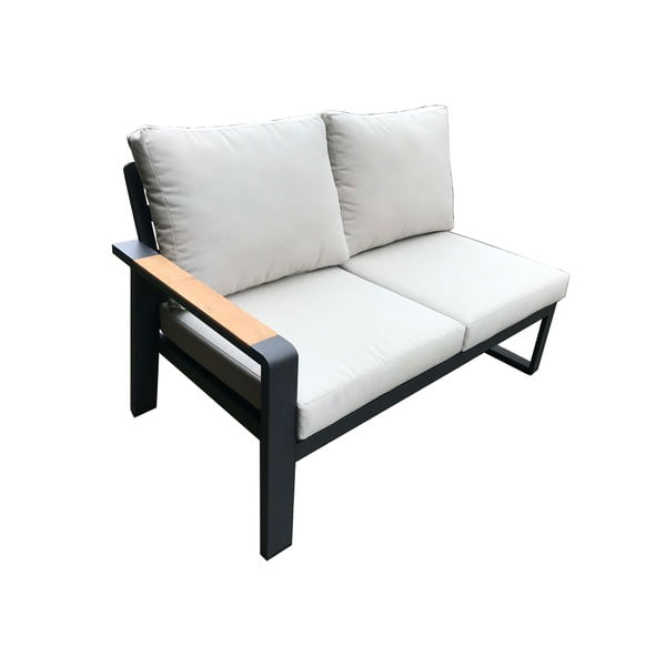 Siva vrtna garnitura aluminijska za 5 osoba Rotterdam – Rojaplast-image-4