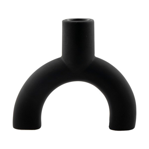 Crni stakleni svijećnjak House Nordic Fondo-image-3