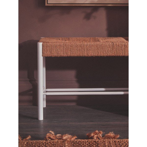 Klupa od masivnog drveta u prirodnoj boji Bandar – Premier Housewares-image-4