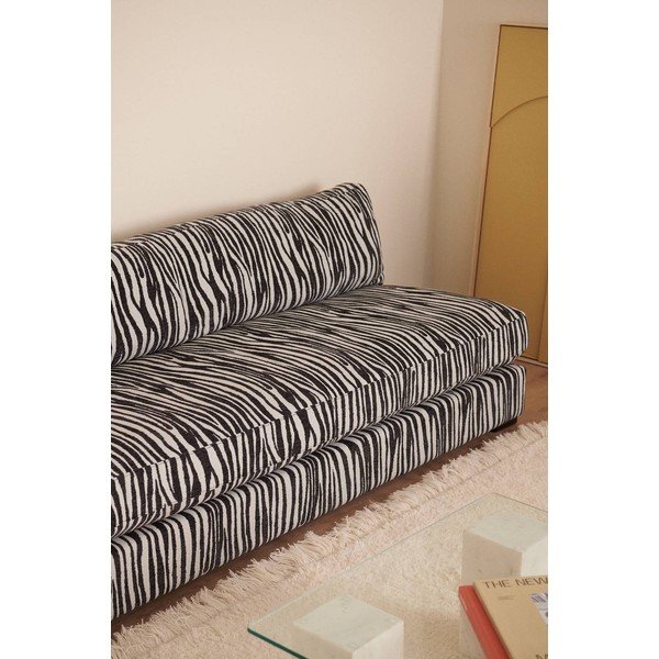 Antracitno siva sofa od šenila 197 cm Zeb – Ellos Home-image-2