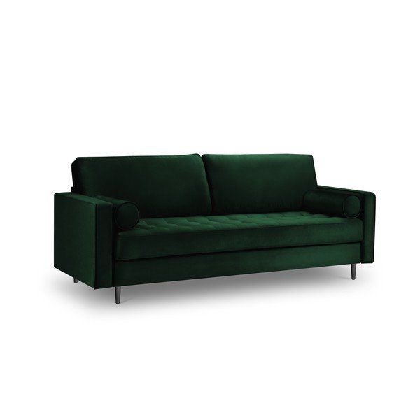 Zelena baršunasta sofa Milo Casa Santo, 219 cm-image-3