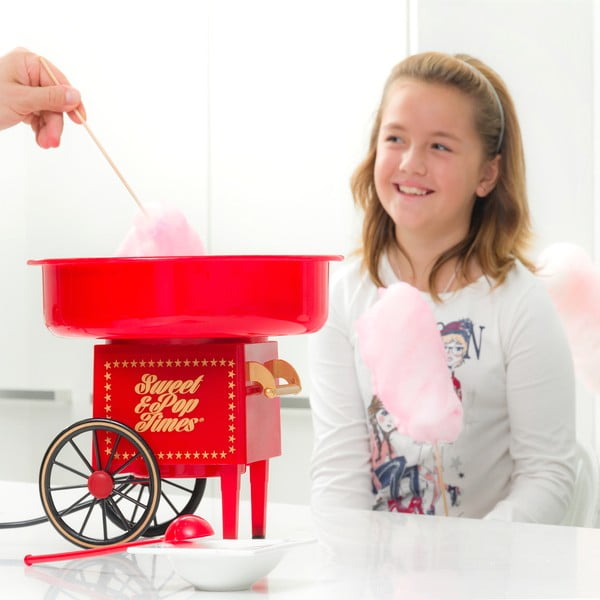 Uređaj za proizvodnju crvenih slatkiša InnovaGoods Candyfloss Machine