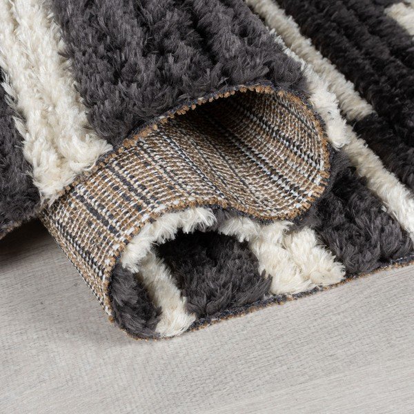 Crno-bijeli tepih 120x170 cm Lina – Flair Rugs-image-2