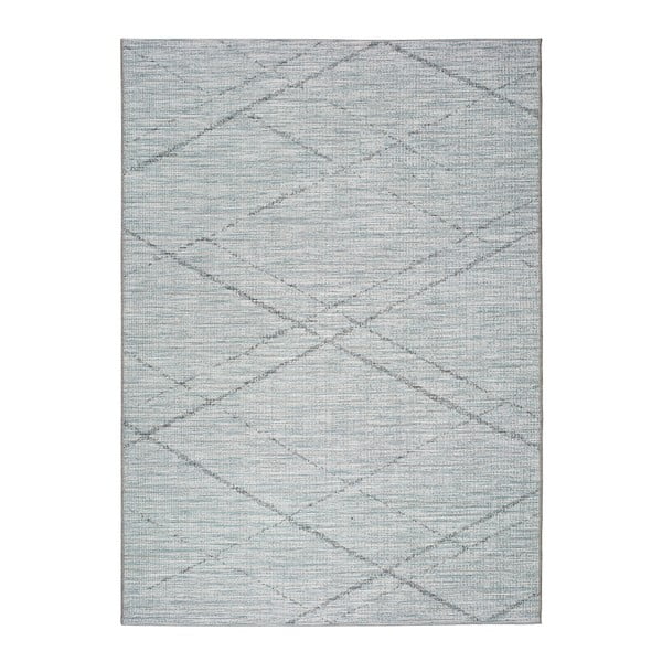 Plavo-sivi vanjski tepih Universal Weave Cassita, 77 x 150 cm
