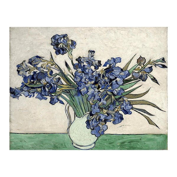 Reprodukcija slike Vincenta Van Goghaa - Irises 2, 40 x 26 cm