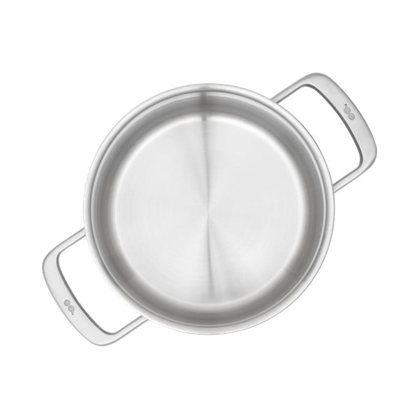 Lonac od nehrđajućeg čelika s poklopcem prikladni za indukcijsko kuhalo 3 l Lucca 3.0 – FABINI-image-4
