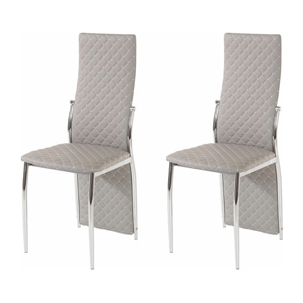 Set od 2 sive blagovaonske stolice Støraa Wilson
