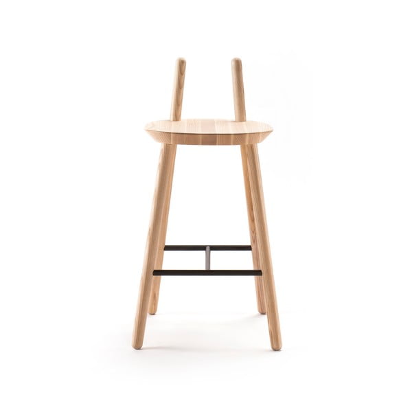 Barska stolica od prirodnog masivnog drveta EMKO Naïve-image-3