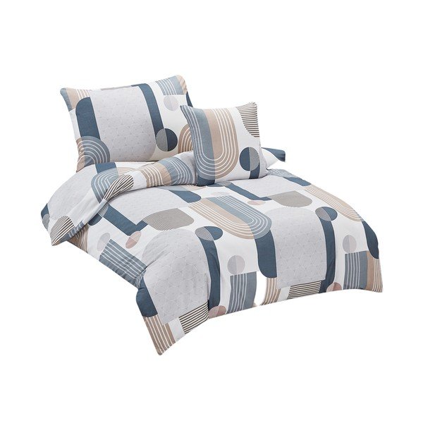 3-dijelna posteljina za krevet za jednu osobu od mikrosatena 140x200 cm Beryl – My House