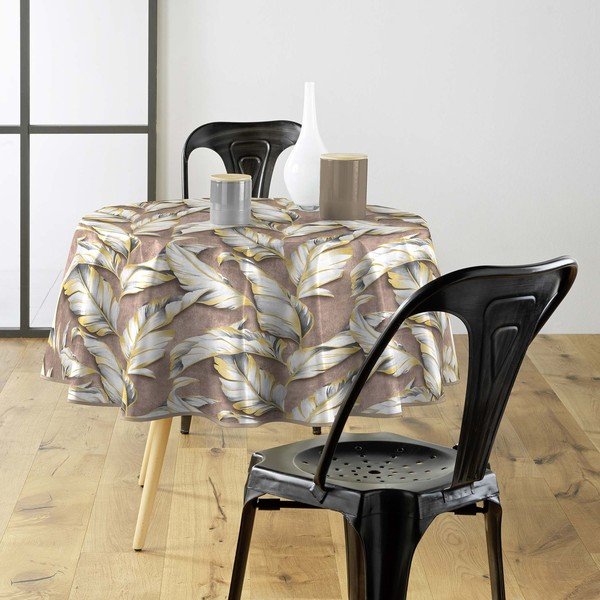 Perivi stolnjak ø 160 cm Ebany – douceur d'intérieur-image-1