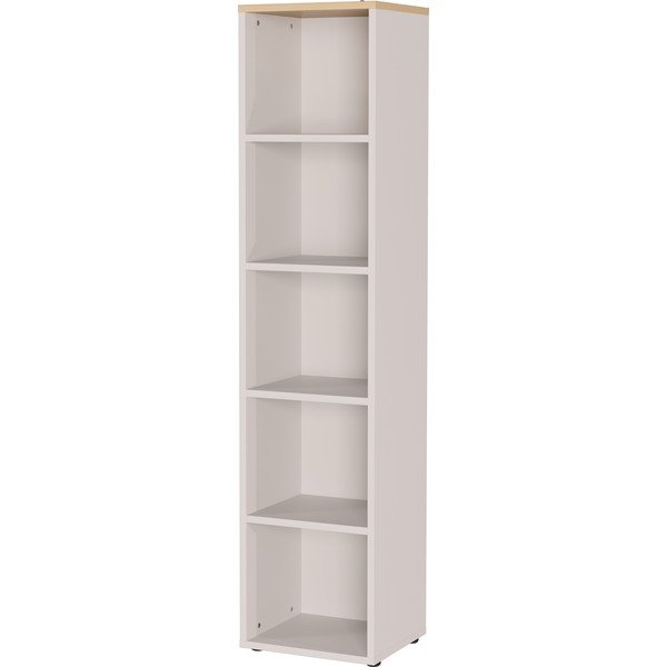 Krem regal u mat dekoru 45x197x40 cm Lissabon – Germania