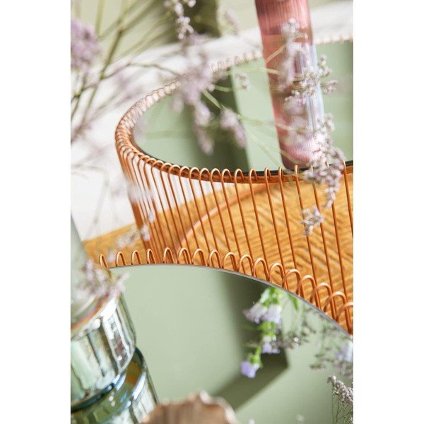 Okrugli stolići za kavu u setu 2 kom u bakrenoj boji ø 69,5 cm Wire Big – Kare Design-image-2