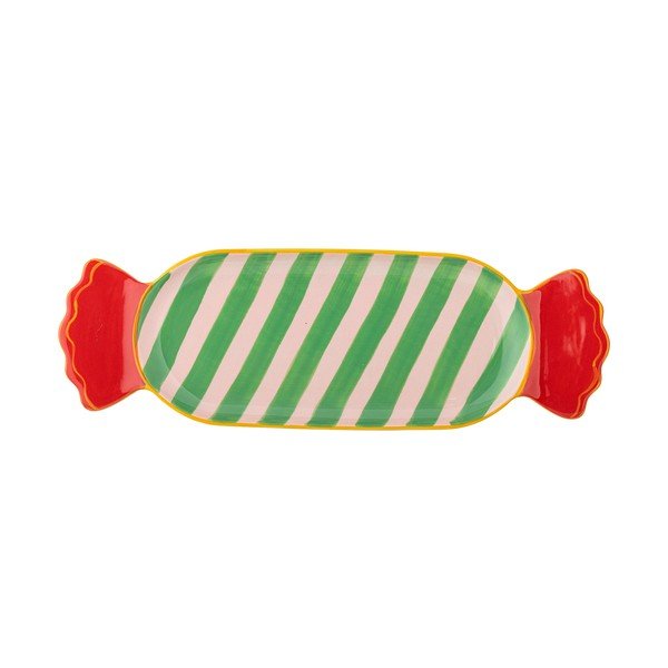 Pladanj s božićnim motivom od kamenine 10,5x28 cm Caramella – Bloomingville