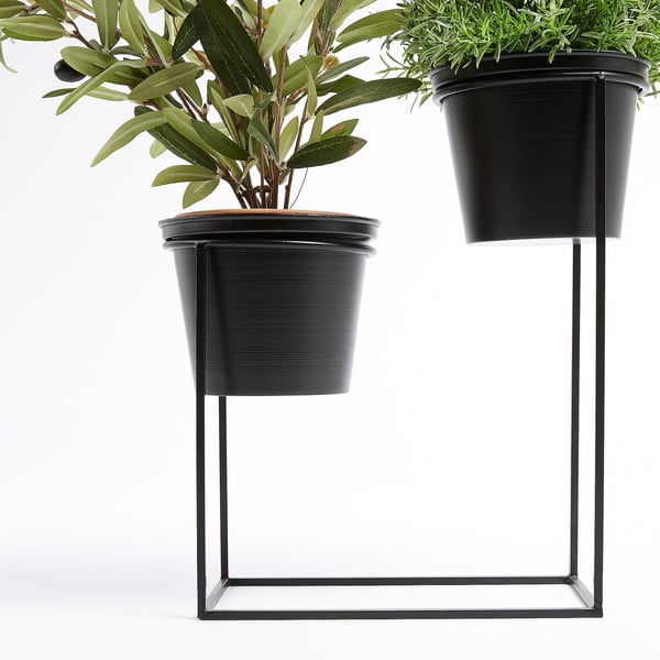 Stalak za 2 posude za cvijeće La Forma Hayworth, 23 x 11,5 cm-image-2