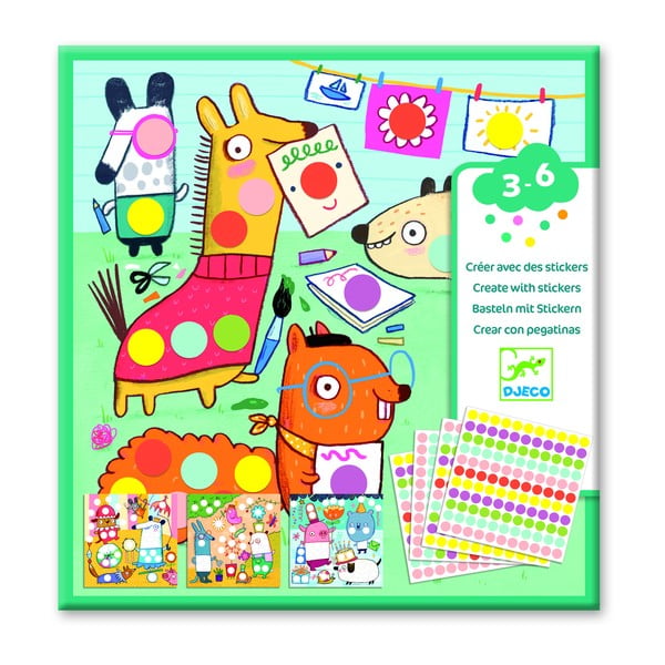 Umjetnički set Djeco Polka Dots-image-1