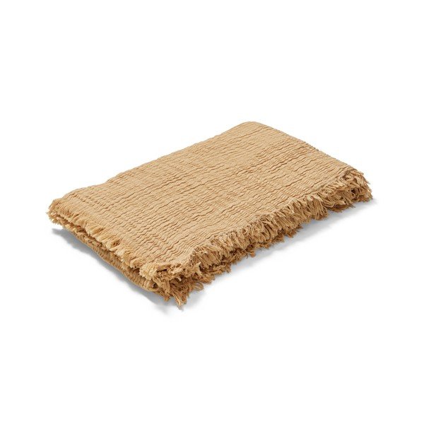 Bež prekrivač za bračni krevet 190x240 cm Reloved – JUNA-image-2