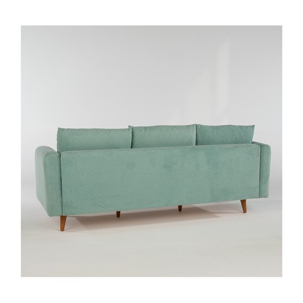 Svijetlo plava sofa 215 cm Sofia – Balcab Home-image-3
