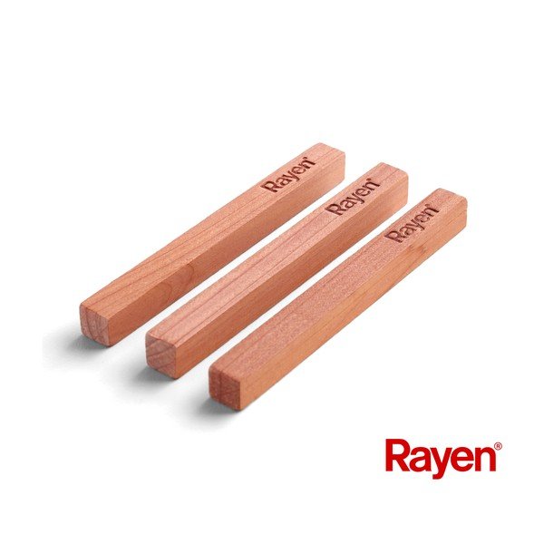 Sredstvo protiv moljaca 4 kom od masivnog cedra u prirodnoj boji – Rayen-image-2