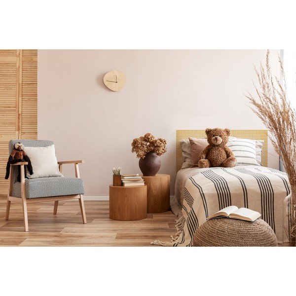 Žuto tapecirano uzglavlje 110x52 cm Marina - Really Nice Things-image-1