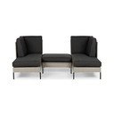 Bež vrtna sofa Le Bonom Orkanger