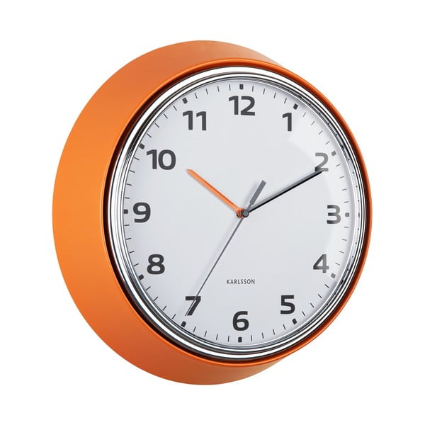 Zidni sat ø 34 cm Modern Retro – Karlsson-image-2