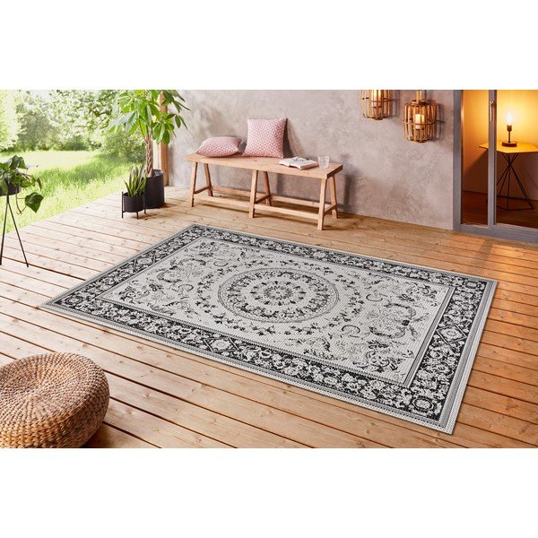 Black-beige vanjski tepisi Ragua Prag, 160 x 230 cm-image-3