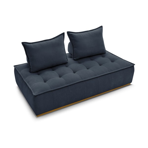 Tamno plava sofa od šenila 175 cm Elisa – Bobochic Paris-image-4