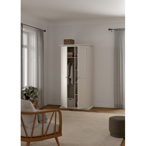 Krem ormar 96x201x60,5 cm Paris – Tvilum-image-4