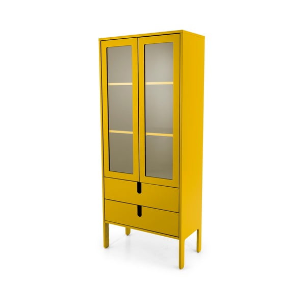 Žuta vitrina Tenzo Uno, širina 76 cm-image-2