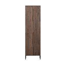Smeđi ormar u dekoru jasena 60x210x42 cm Gravure – WOOOD