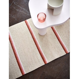 Ciglasta/krem unutarnja i vanjska staza 70x180 cm Olle Brick Cream – Pappelina