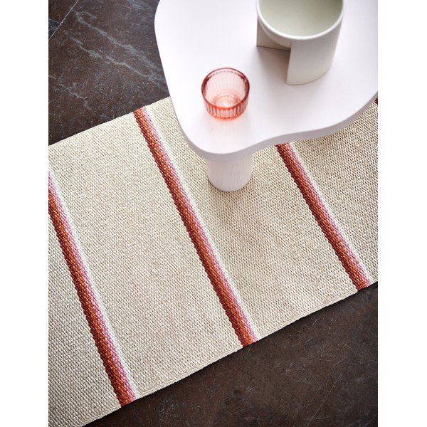 Ciglasti/krem unutarnji i vanjski tepih 70x90 cm Olle Brick Cream – Pappelina-image-1