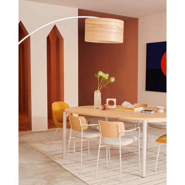 Krem vunen tepih 160x230 cm Micol – Kave Home-image-1