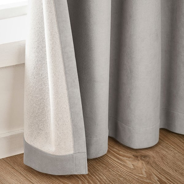 Sive zatamnjujuće zavjese u setu 2 kom 117x137 cm Wilson – Catherine Lansfield-image-2