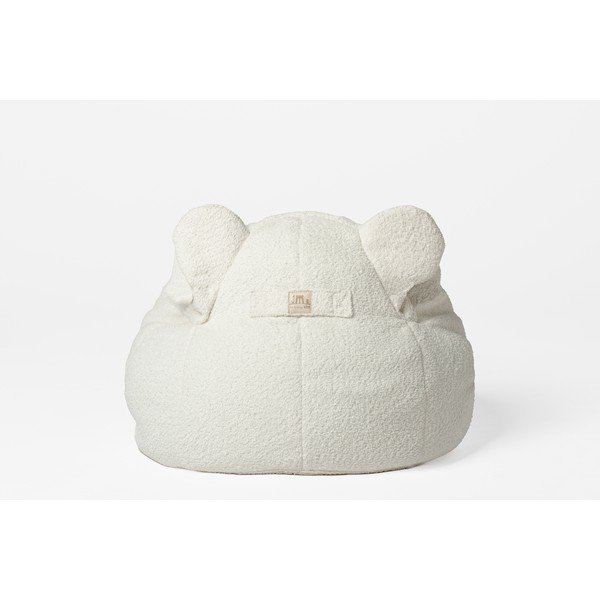 Krem dječja vreća za sjedenje Bear – The Brooklyn Kids-image-2