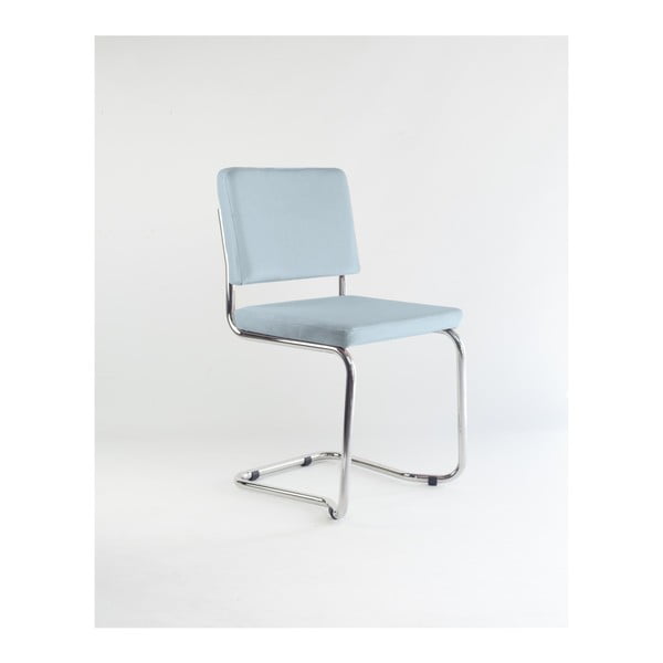 Velvet Atelier Bertha stolica s plavim baršunastim presvlakom