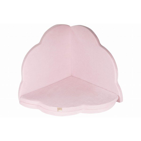 Svijetlo ružičasta dječja podloga za igru 160x160 cm – Meowbaby-image-3