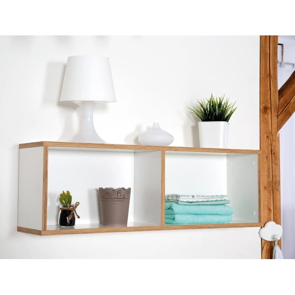 Bijela dječja polica 90x29 cm Finn – Roba-image-2