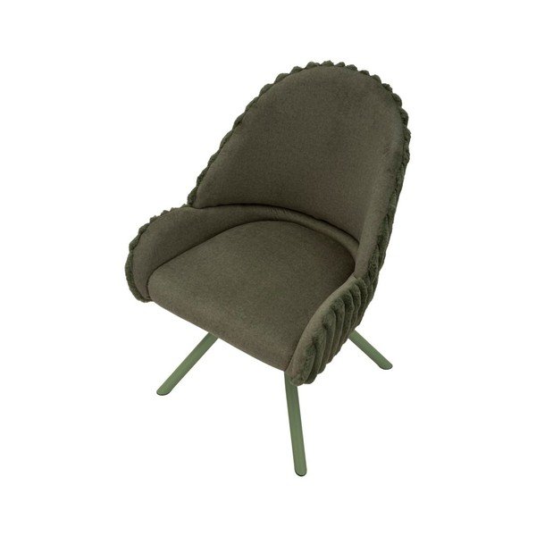 Zelene podstavljene blagovaonske stolice u setu s naslonima za ruke 2 kom Stockholm – Mauro Ferretti-image-3