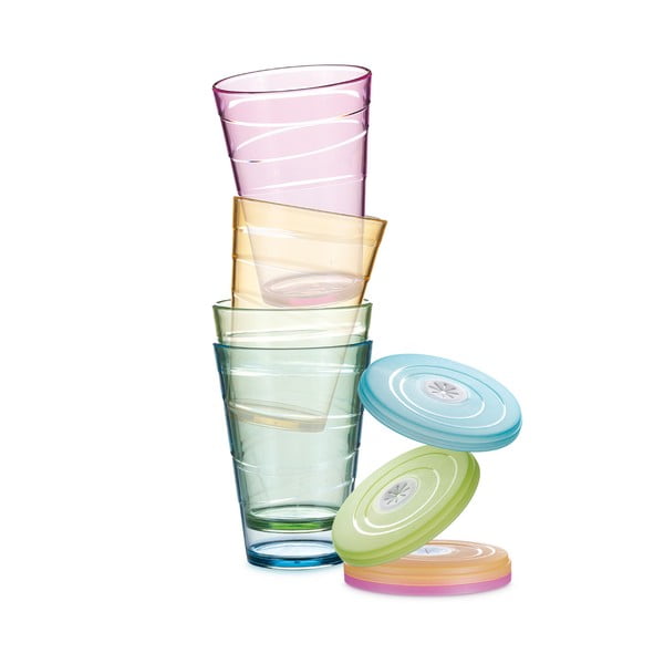 Vrč u setu s 4 čaše i poklopcem myDrink - Tescoma-image-3