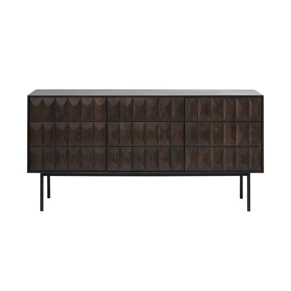Smeđa komoda Unique Furniture Latina, dužine 160 cm